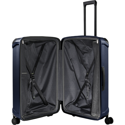 Travelite Millennium 4-Rollen-Koffer L 76 cm -navy KOFFER-PLUS.COM