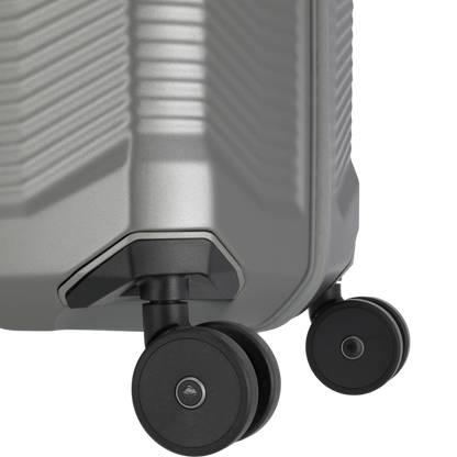 Travelite Millennium 4-Rollen-Koffer L 76 cm -silver KOFFER-PLUS.COM