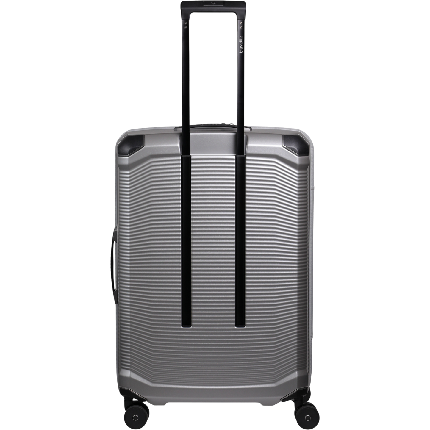 Travelite Millennium 4-Rollen-Koffer L 76 cm -silver KOFFER-PLUS.COM