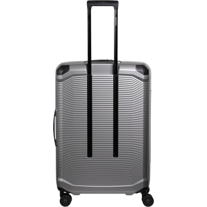 Travelite Millennium 4-Rollen-Koffer L 76 cm -silver KOFFER-PLUS.COM