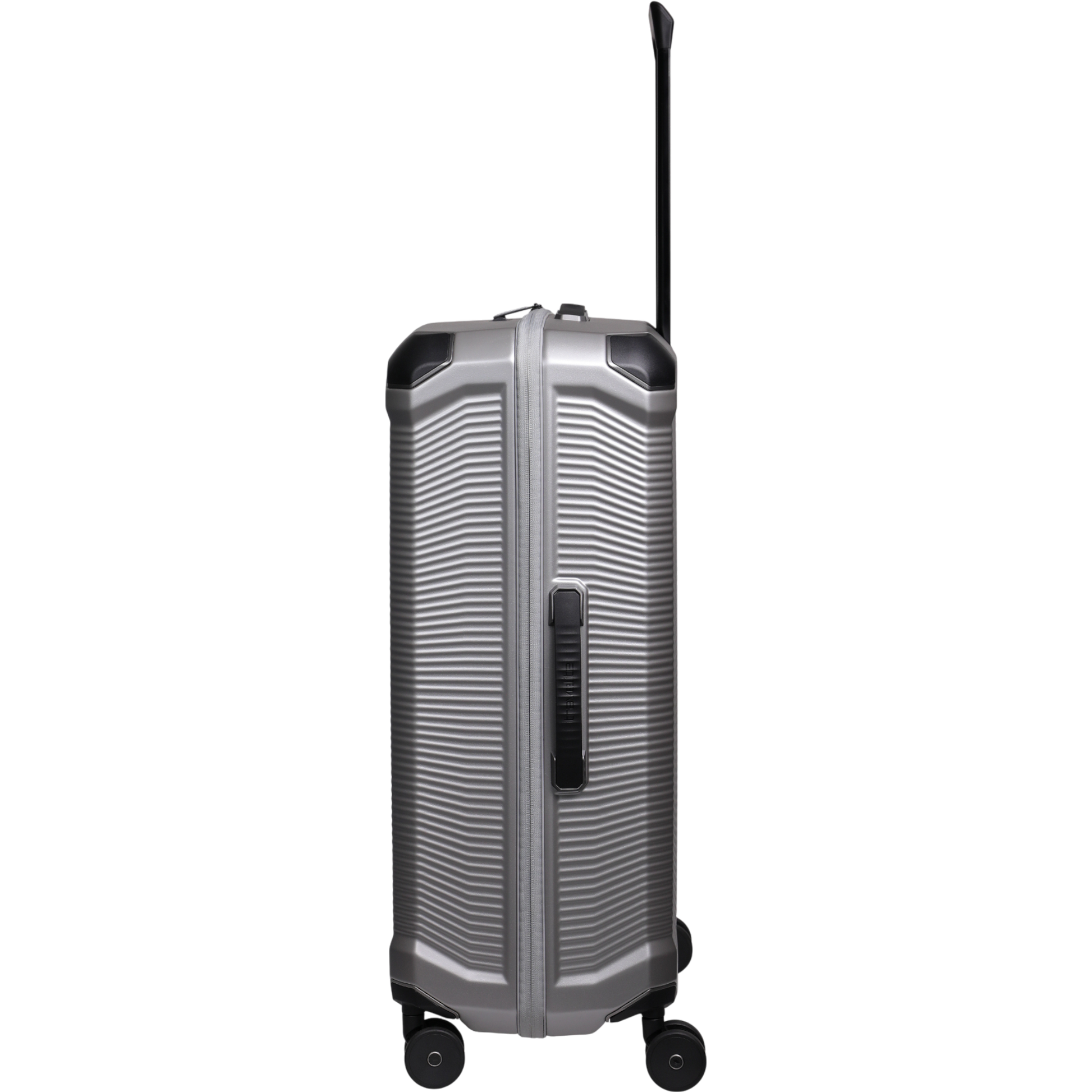 Travelite Millennium 4-Rollen-Koffer L 76 cm -silver KOFFER-PLUS.COM