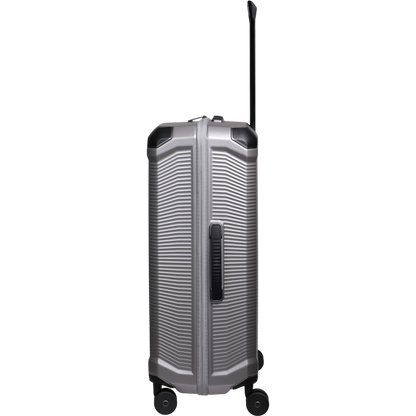 Travelite Millennium 4-Rollen-Koffer L 76 cm -silver KOFFER-PLUS.COM