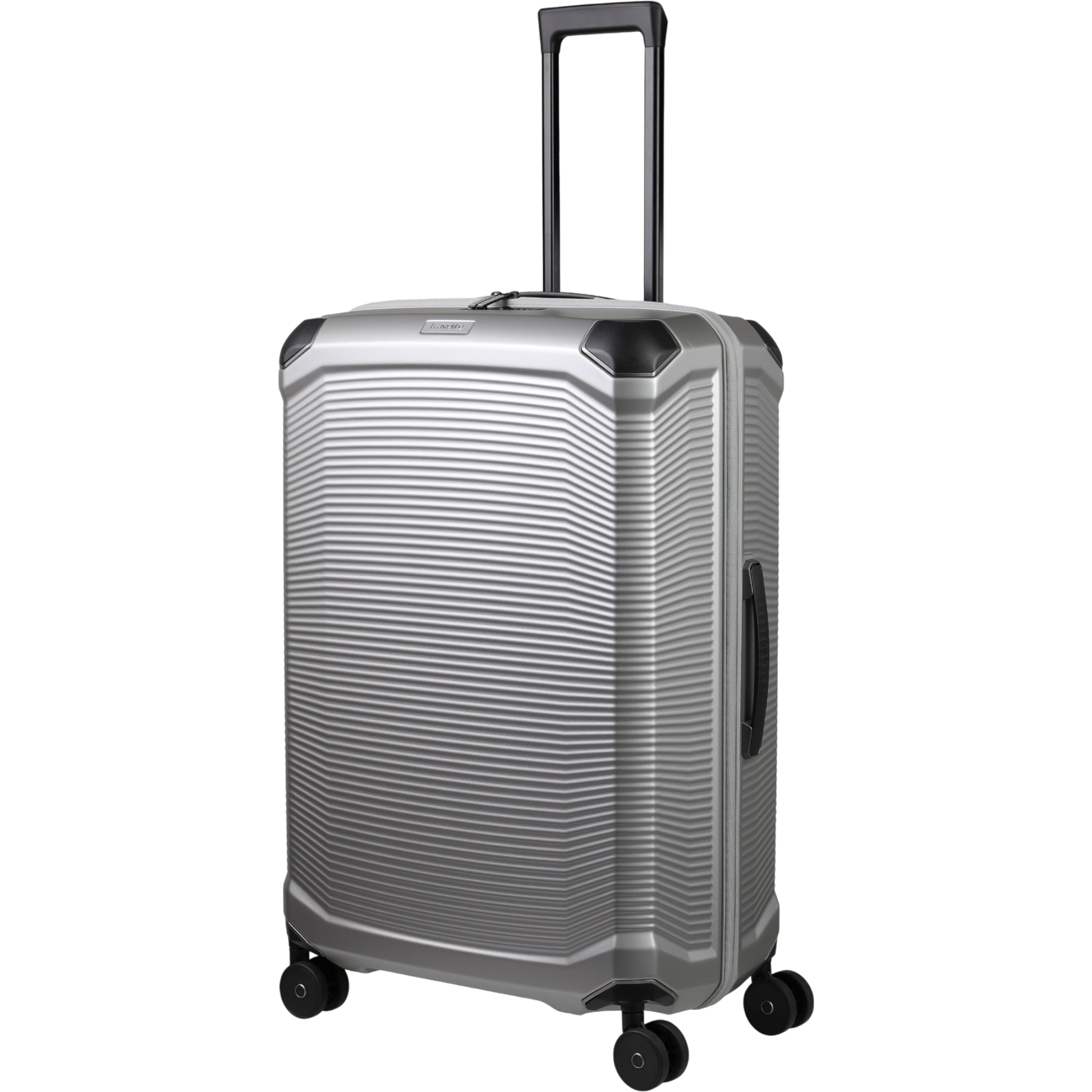 Travelite Millennium 4-Rollen-Koffer L 76 cm -silver KOFFER-PLUS.COM