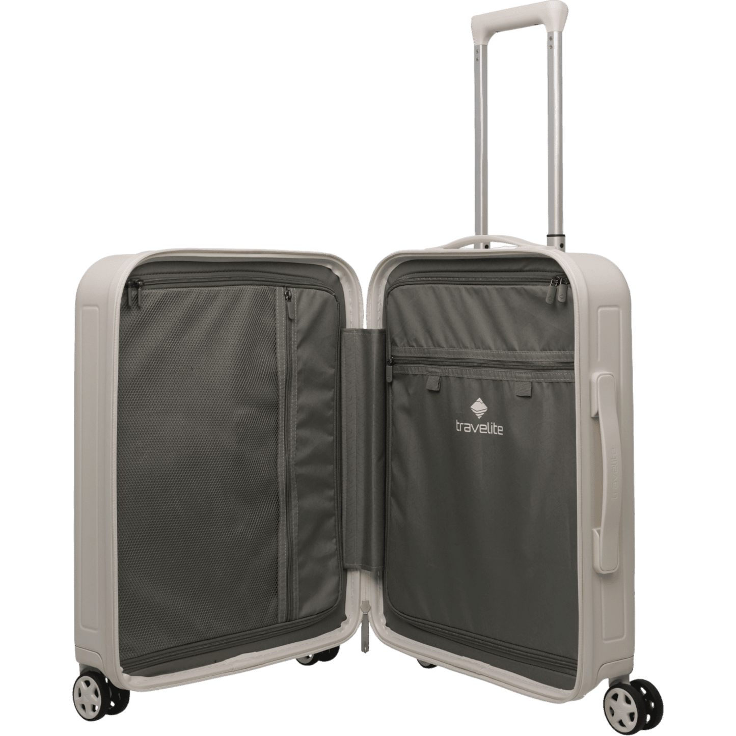 Travelite Panello 4-Rad-Kabinentrolley S 55 cm -Ivory KOFFER-PLUS.COM