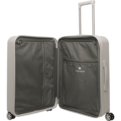 Travelite Panello 4-Rad Trolley M 65 cm -Ivory KOFFER-PLUS.COM