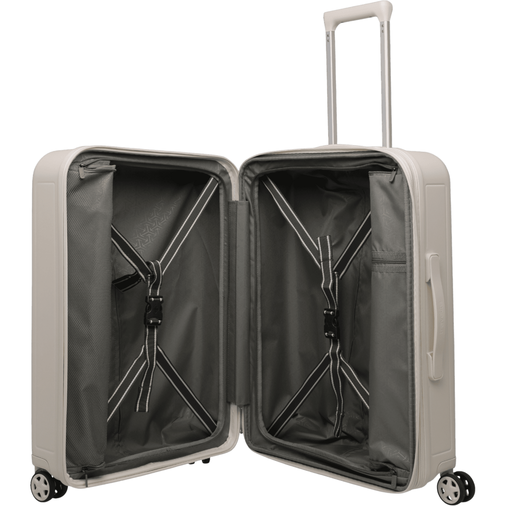 Travelite Panello 4-Rad Trolley M 65 cm -Ivory KOFFER-PLUS.COM