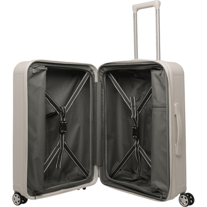 Travelite Panello 4-Rad Trolley M 65 cm -Ivory KOFFER-PLUS.COM