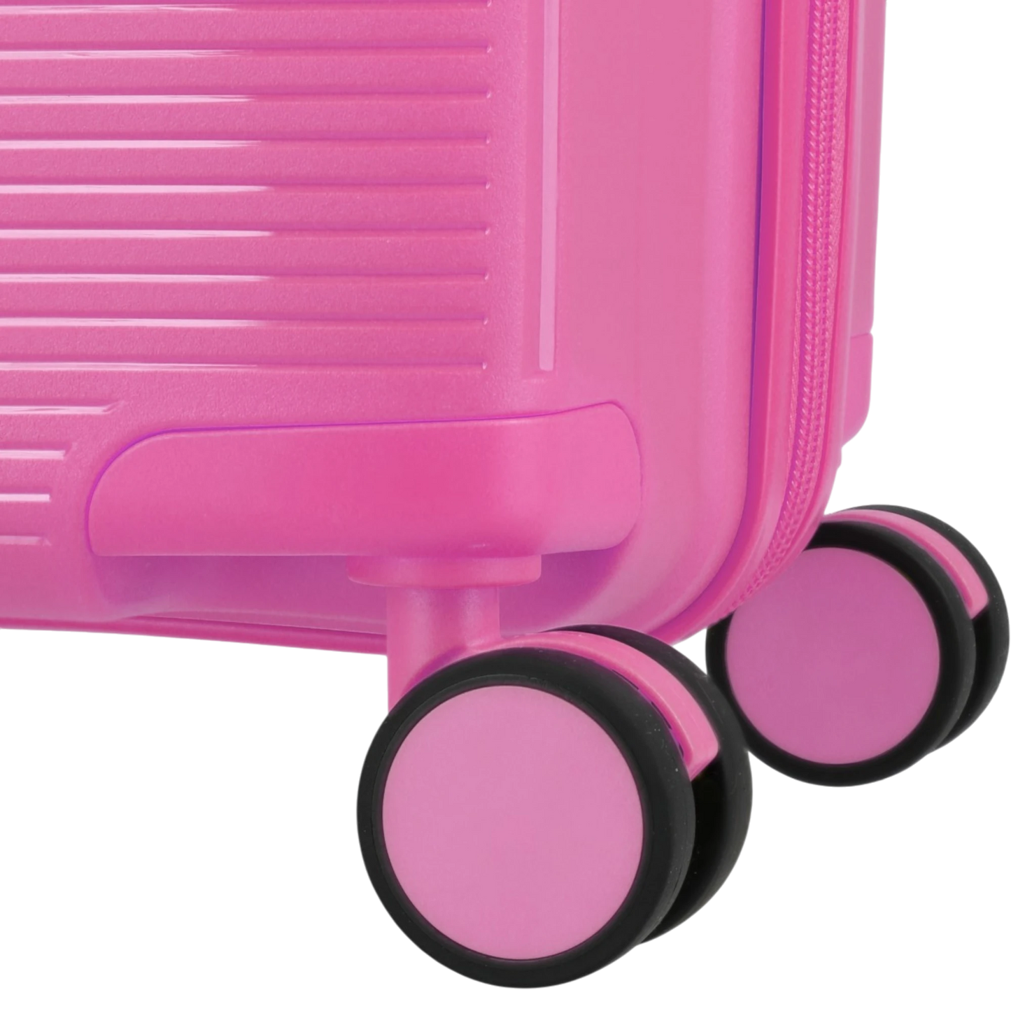 Travelite Pacific 4-Rollen-Koffer-Set 3tlg. L/M/S -pink KOFFER-PLUS.COM