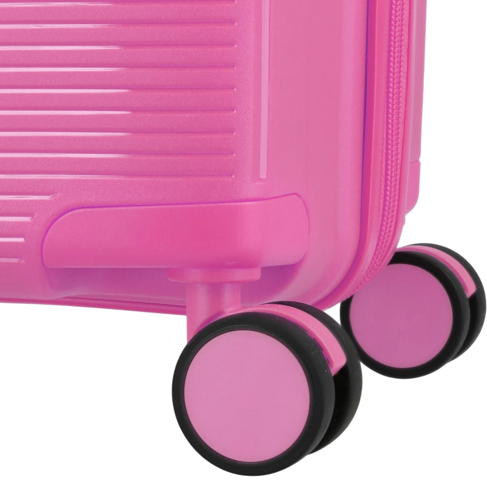 Travelite Pacific 4-Rollen-Koffer-Set 3tlg. L/M/S -pink KOFFER-PLUS.COM