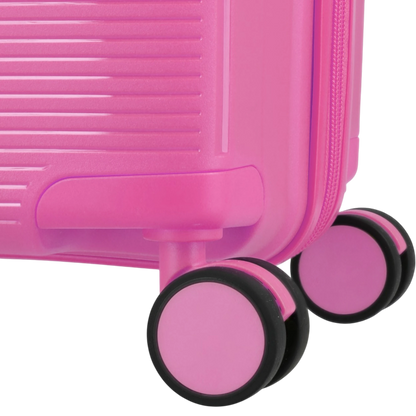 Travelite Pacific 4-Rollen-Koffer-Set 3tlg. L/M/S -pink KOFFER-PLUS.COM
