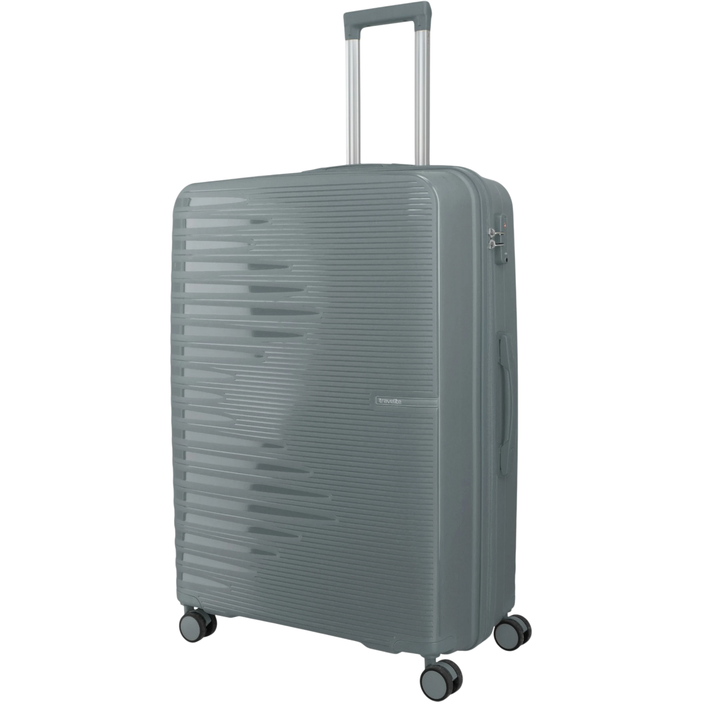 Travelite Pacific 4-Rollen-Koffer-Set 3tlg. L/M/S -anthracite KOFFER-PLUS.COM