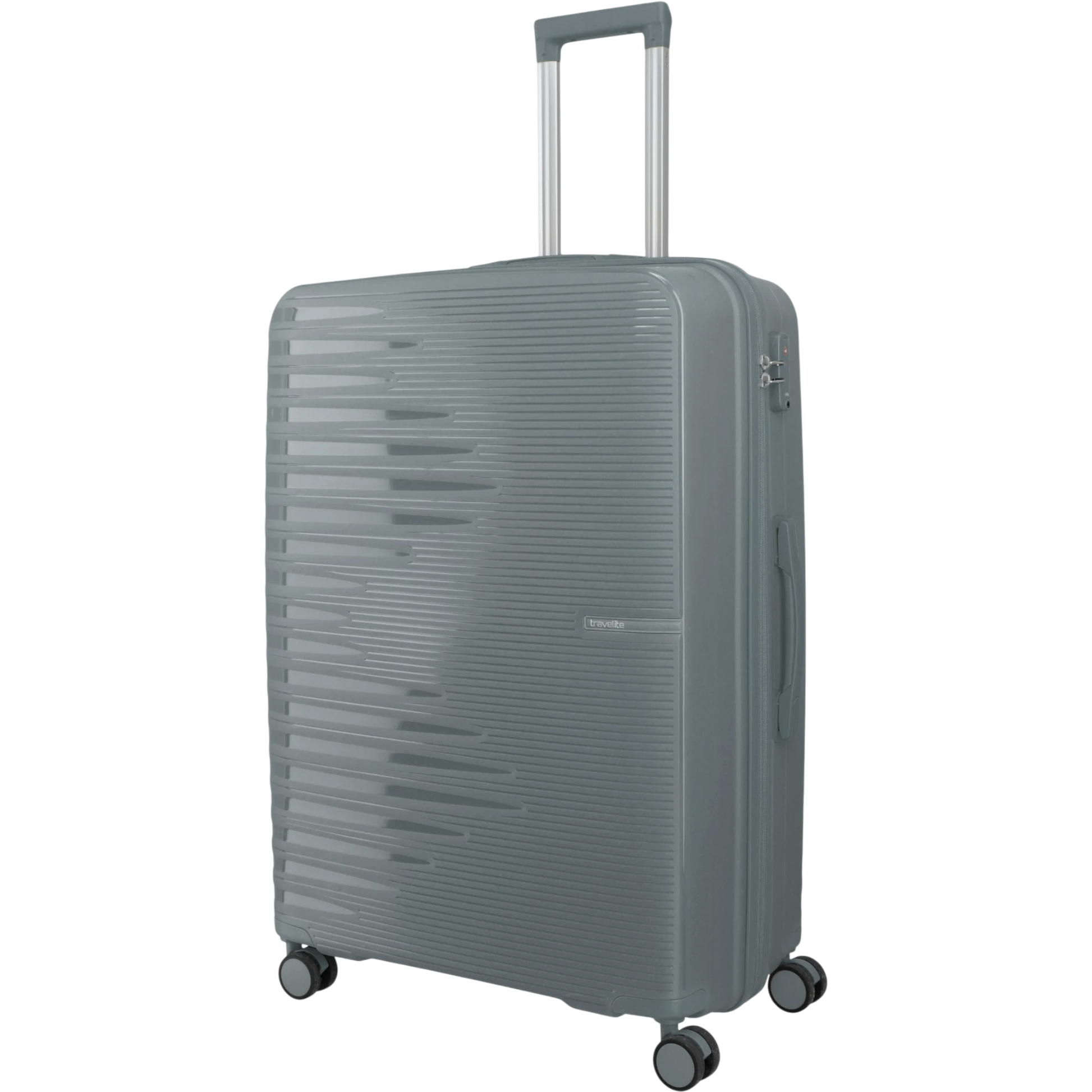 Travelite Pacific 4-Rollen-Koffer-Set 3tlg. L/M/S -anthracite KOFFER-PLUS.COM