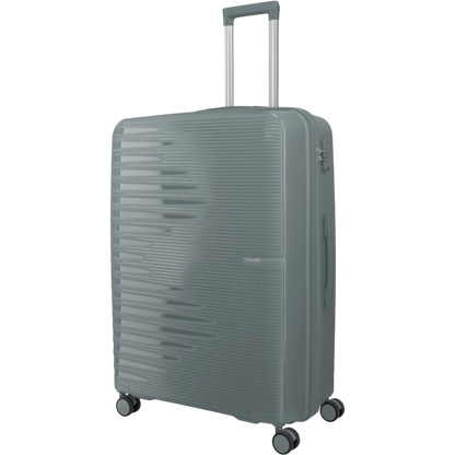 Travelite Pacific 4-Rollen-Koffer-Set 3tlg. L/M/S -anthracite KOFFER-PLUS.COM