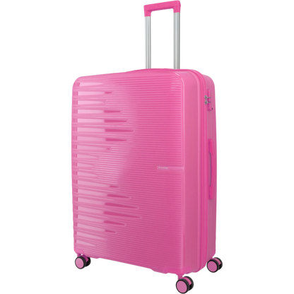 Travelite Pacific 4-Rollen-Koffer-Set 3tlg. L/M/S -pink KOFFER-PLUS.COM