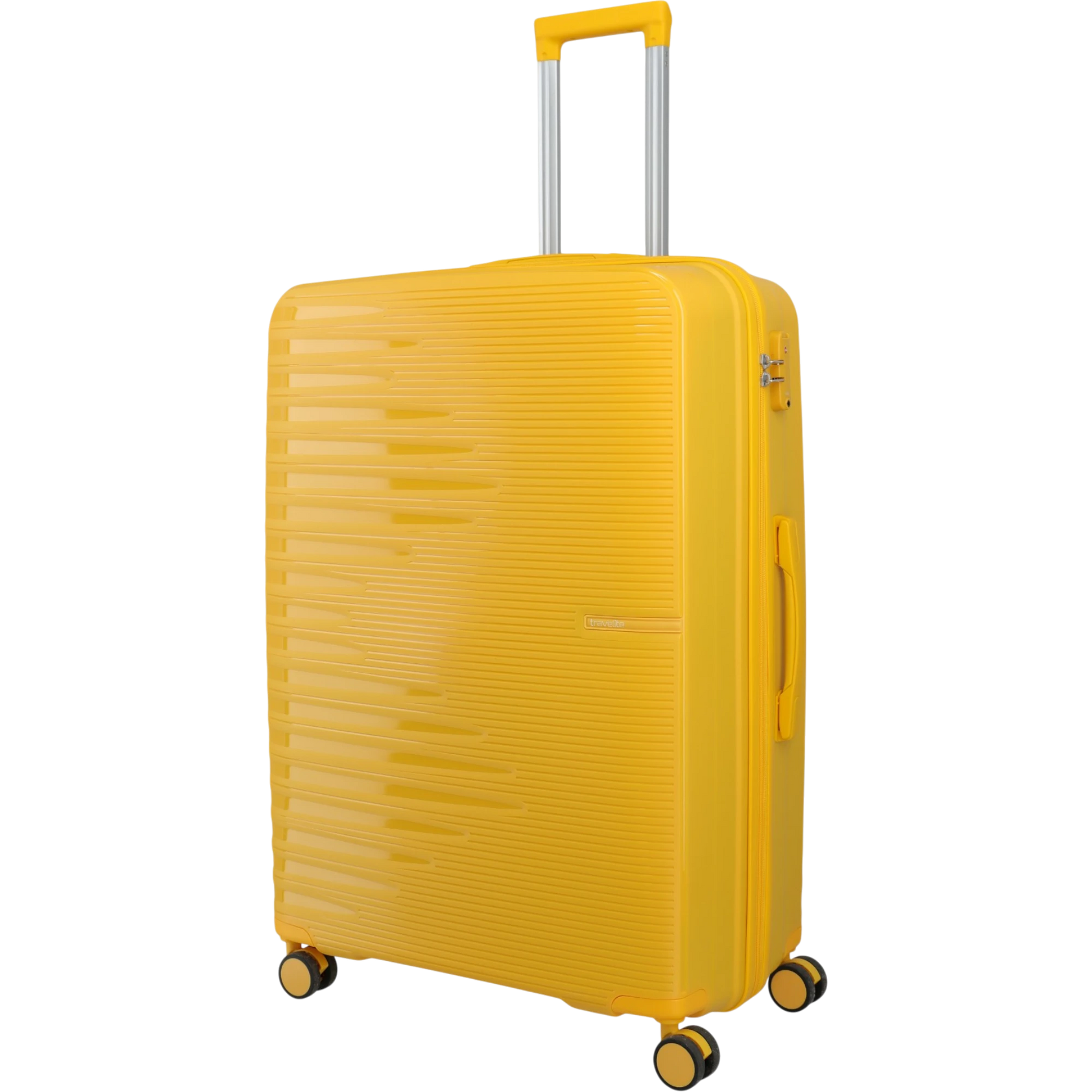 Travelite Pacific 4-Rollen-Koffer-Set 3tlg. L/M/S -yellow KOFFER-PLUS.COM