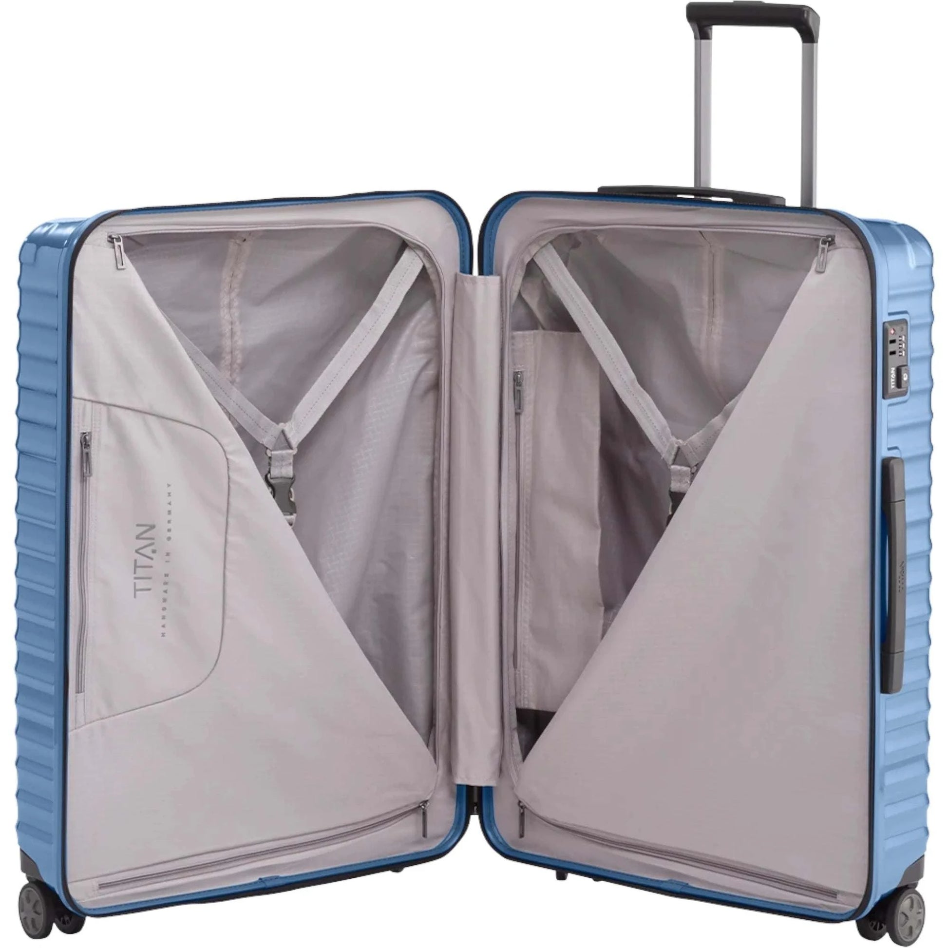 TITAN LITRON 4-Rollen-Trolley L 75 cm -Eisblau KOFFER-PLUS.COM