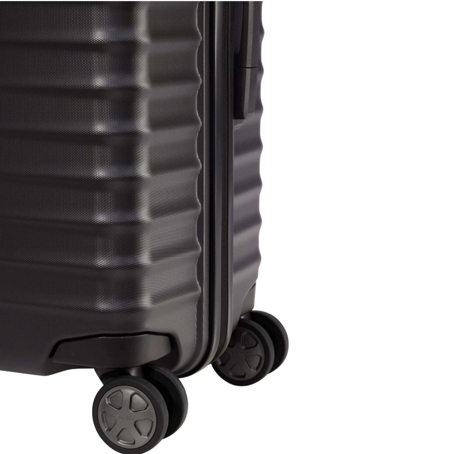 TITAN LITRON 4-Rollen Bordtrolley S 55 cm -Schwarz KOFFER-PLUS.COM