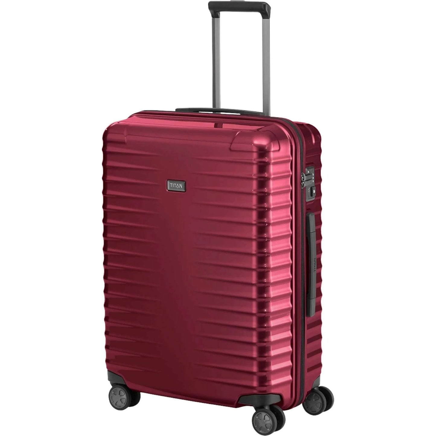 TITAN LITRON 4-Rollen-Trolley M 69 cm -Kirschrot KOFFER-PLUS.COM