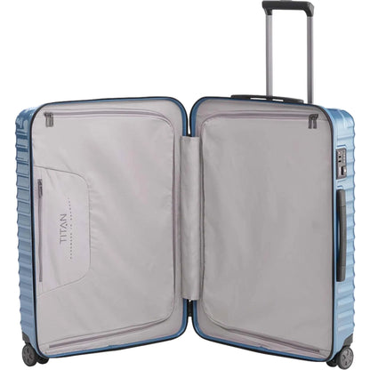 TITAN LITRON 4-Rollen-Trolley M 69 cm -Eisblau KOFFER-PLUS.COM