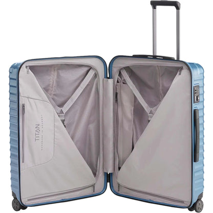 TITAN LITRON 4-Rollen-Trolley M 69 cm -Eisblau KOFFER-PLUS.COM