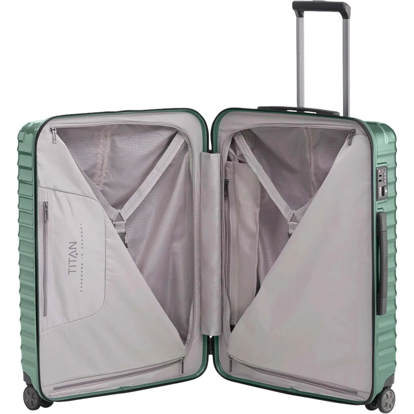 TITAN LITRON 4-Rollen-Trolley M 69 cm -Traubengrün KOFFER-PLUS.COM