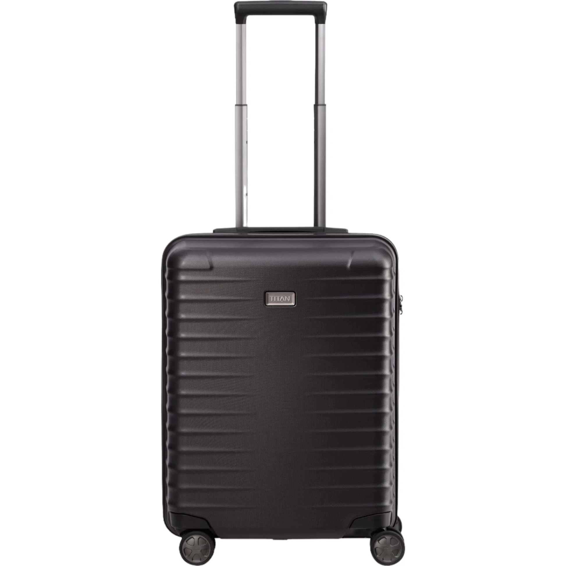 TITAN LITRON 4-Rollen Bordtrolley S 55 cm -Schwarz KOFFER-PLUS.COM