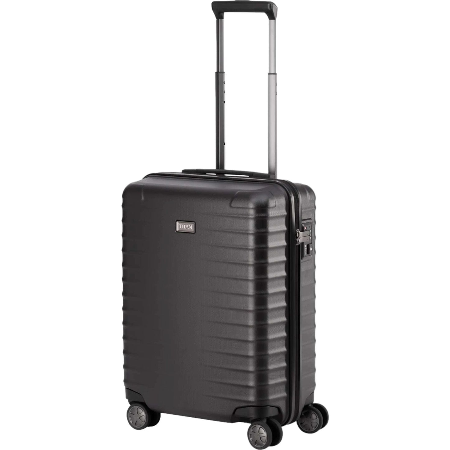 TITAN LITRON 4-Rollen Bordtrolley S 55 cm -Schwarz KOFFER-PLUS.COM