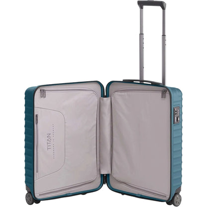 TITAN LITRON 4-Rollen Bordtrolley S 55 cm -Petrol KOFFER-PLUS.COM