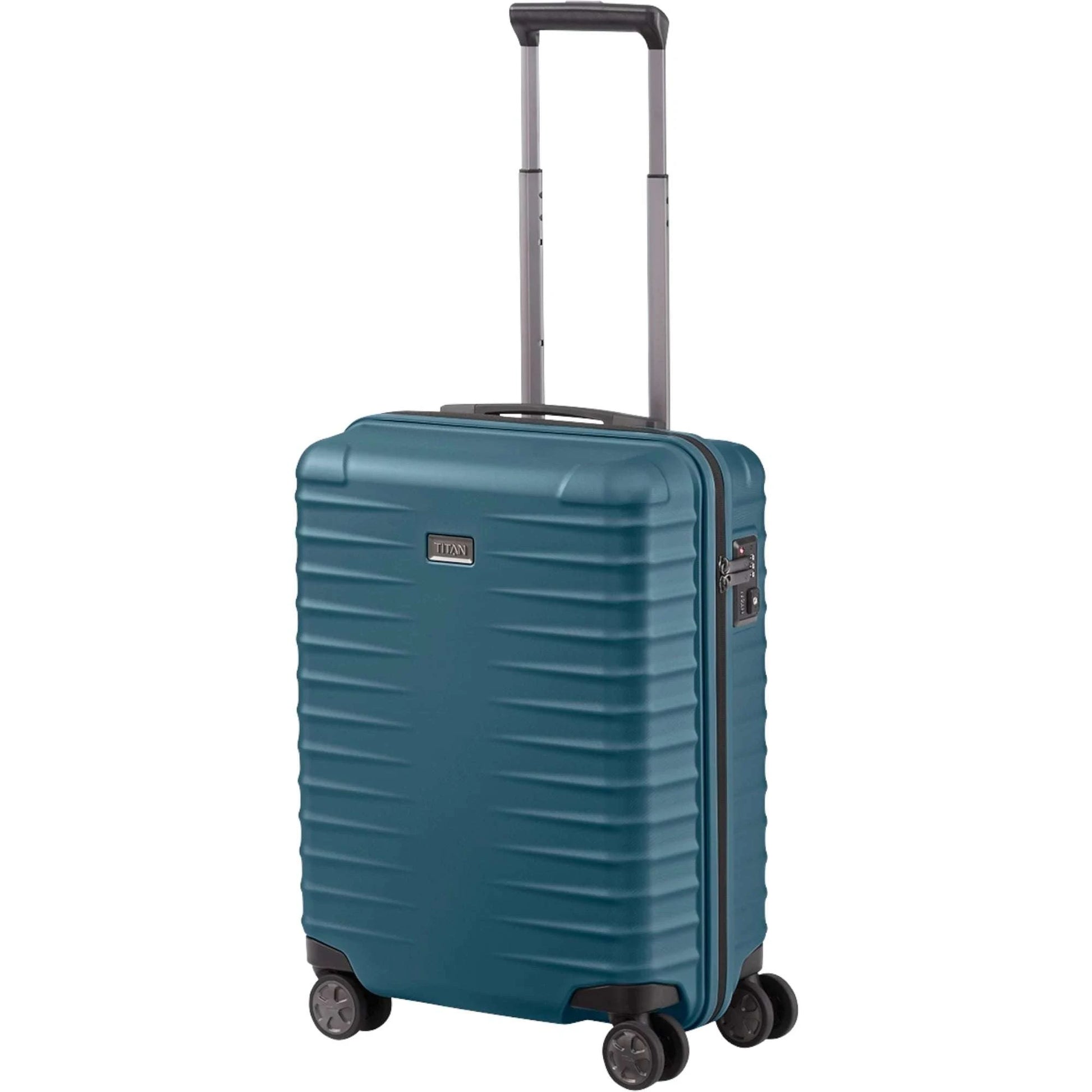 TITAN LITRON 4-Rollen Bordtrolley S 55 cm -Petrol KOFFER-PLUS.COM