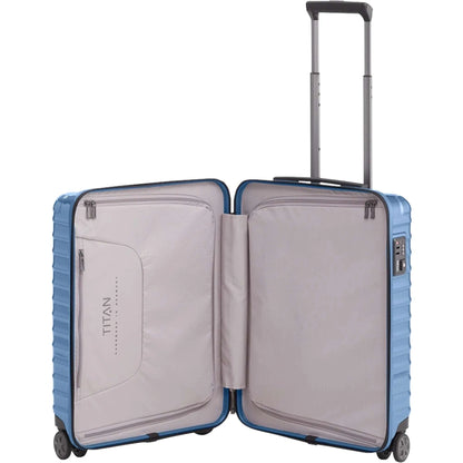 TITAN LITRON 4-Rollen Bordtrolley S 55 cm -Eisblau KOFFER-PLUS.COM