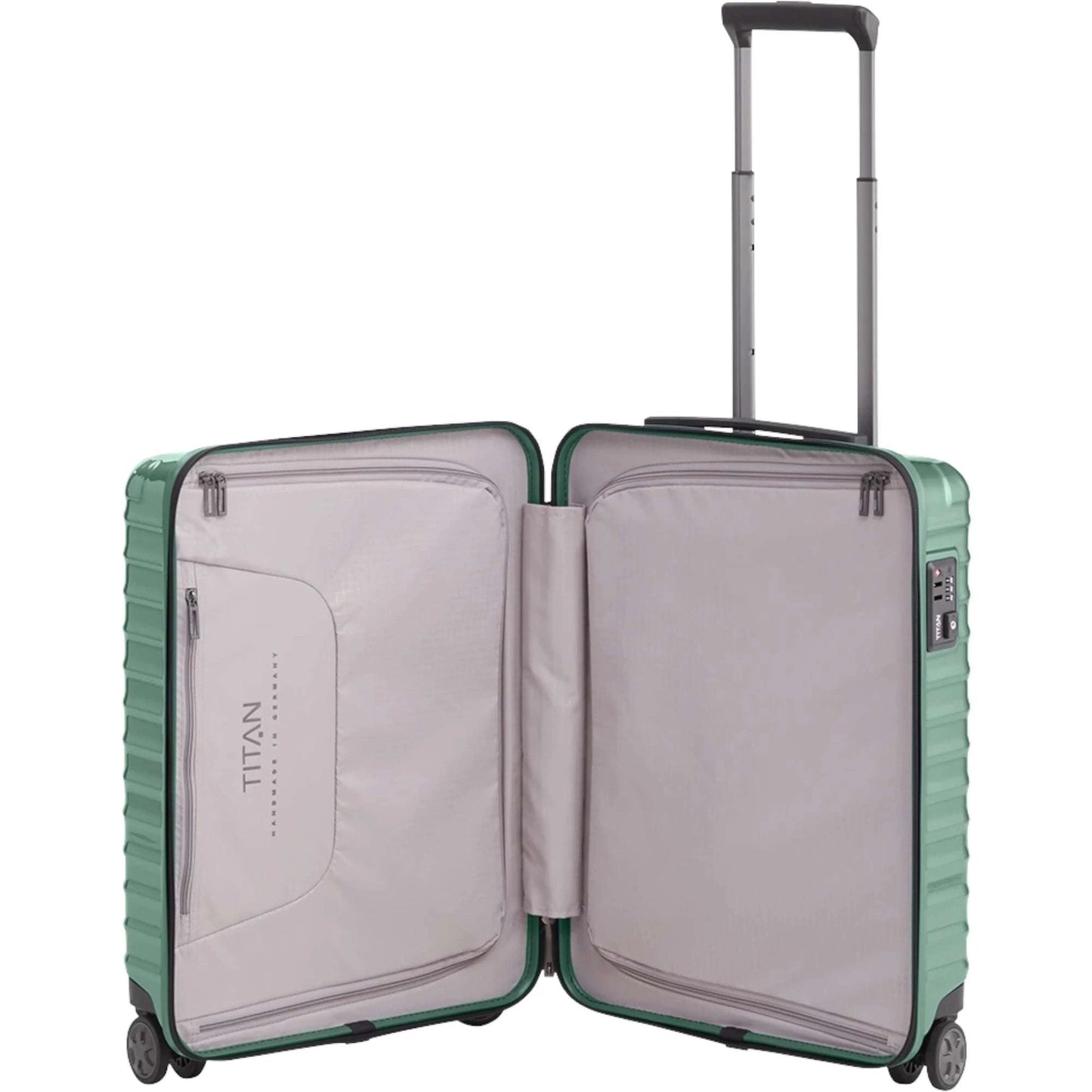 TITAN LITRON 4-Rollen Bordtrolley S 55 cm -Traubengrün KOFFER-PLUS.COM