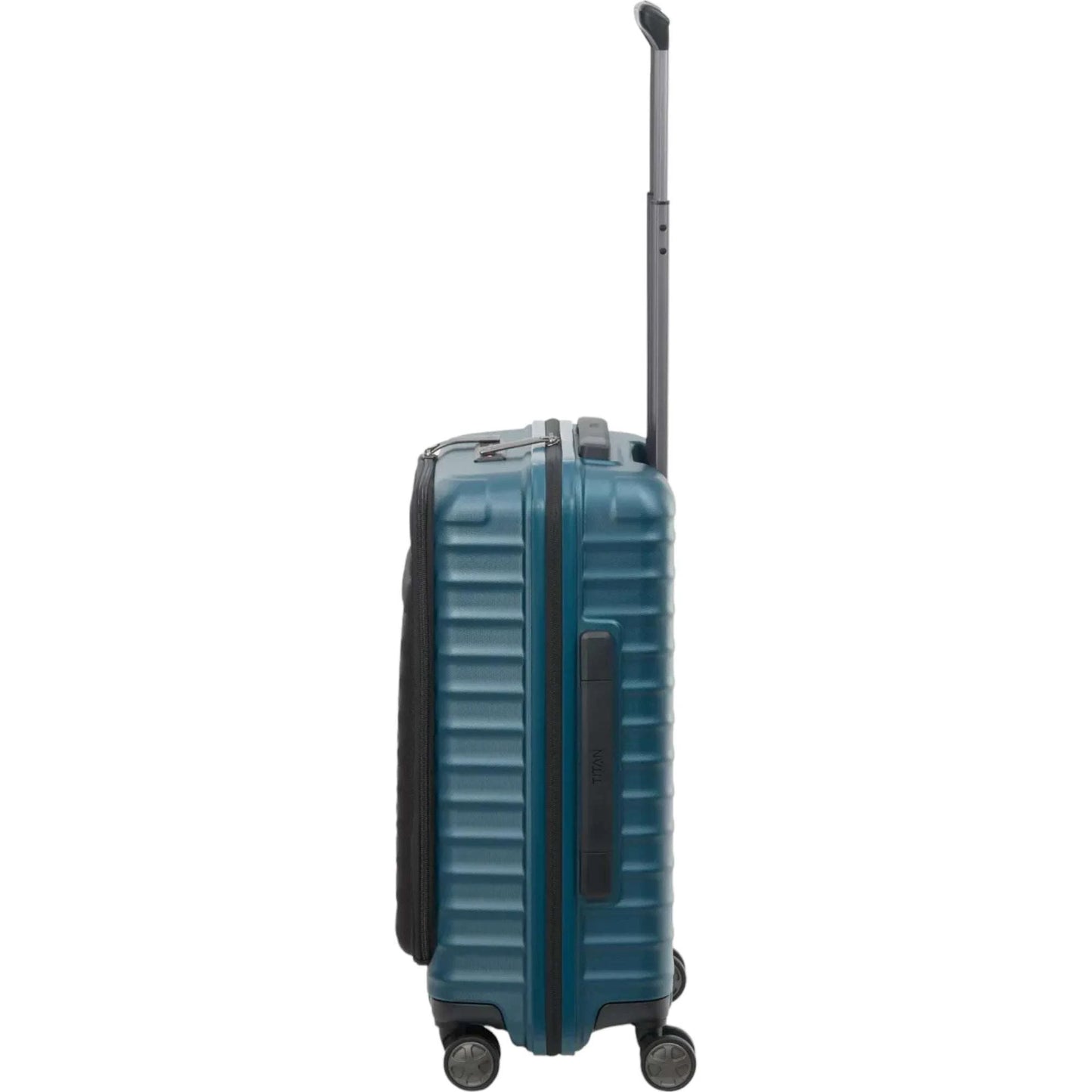 TITAN LITRON 4-Rollen Bordtrolley S mit Vortasche 55 cm -Petrol KOFFER-PLUS.COM