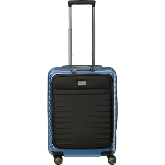 TITAN LITRON 4-Rollen Bordtrolley S mit Vortasche 55 cm -Eisblau KOFFER-PLUS.COM