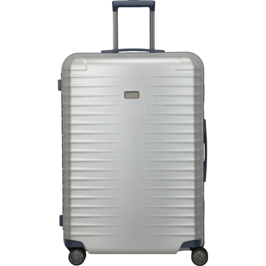 TITAN LITRON FRAME Limited Edition 4-Rollen-Trolley L 75 cm -Silber KOFFER-PLUS.COM