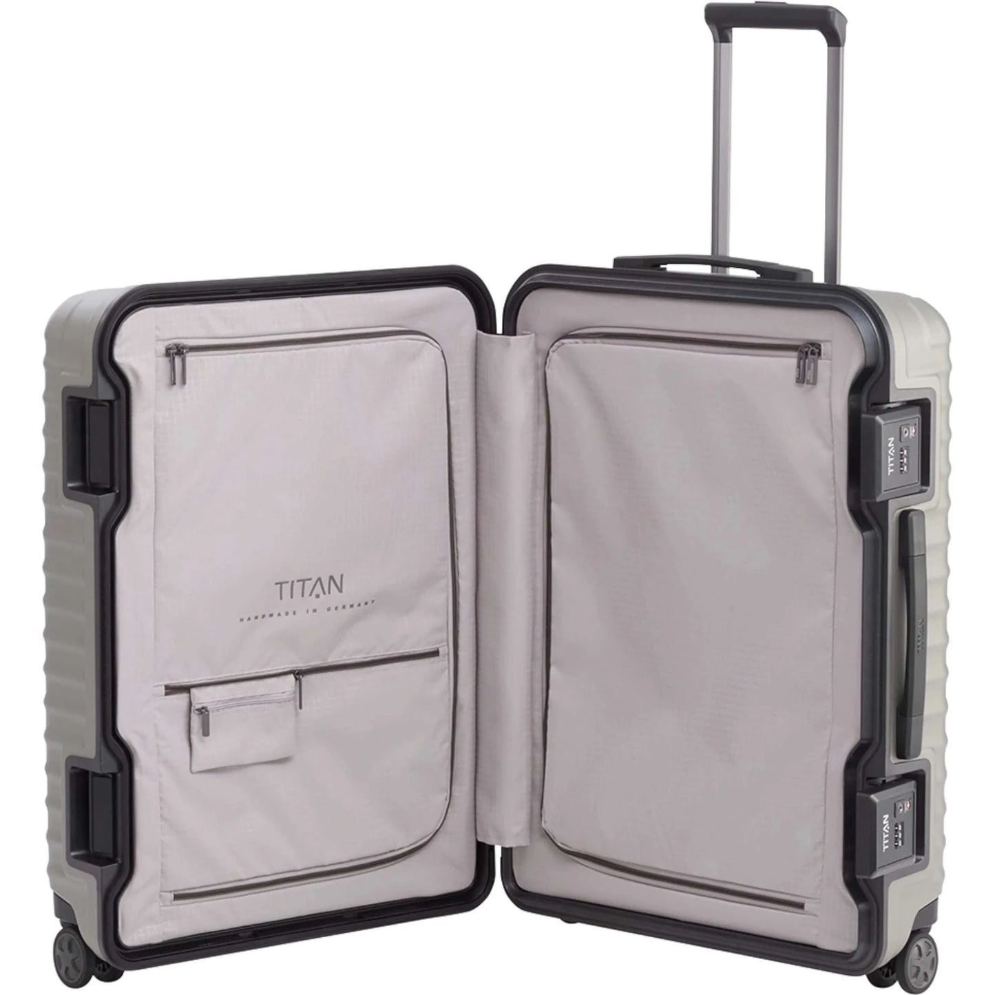 TITAN LITRON FRAME 4-Rollen-Trolley M 69 cm -Champagner KOFFER-PLUS.COM