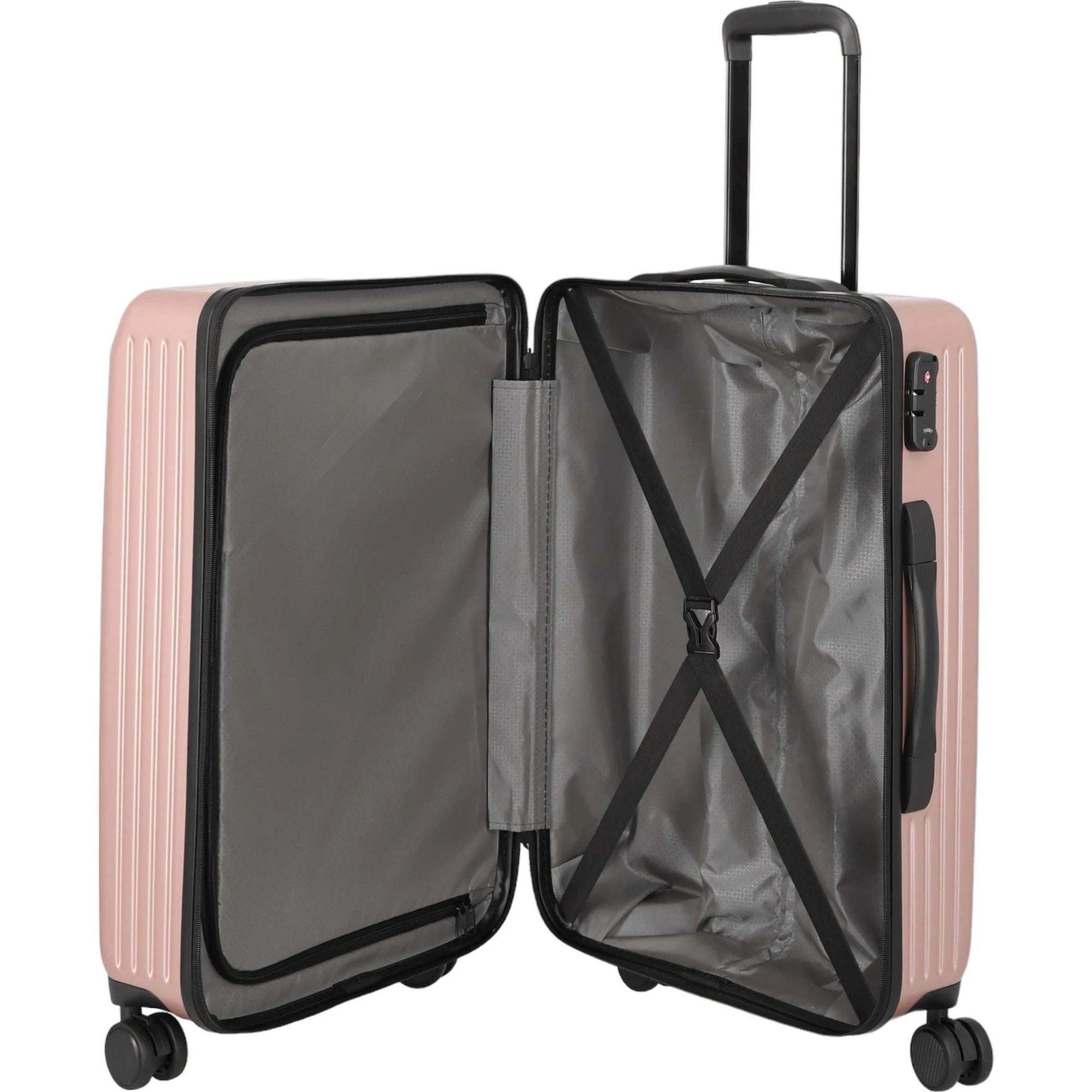 paklite Sienna 4-Rad-Trolley M 67 cm -Rose KOFFER-PLUS.COM