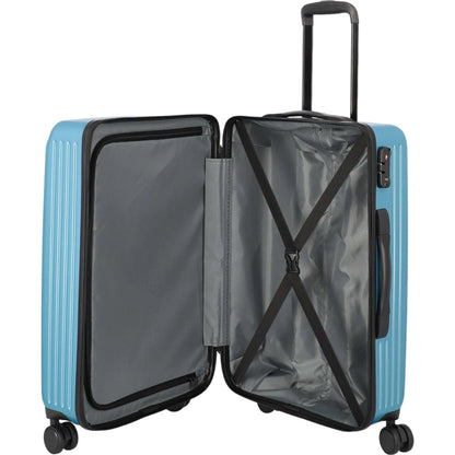 paklite Sienna 4-Rad-Trolley M 67 cm -Eisblau KOFFER-PLUS.COM