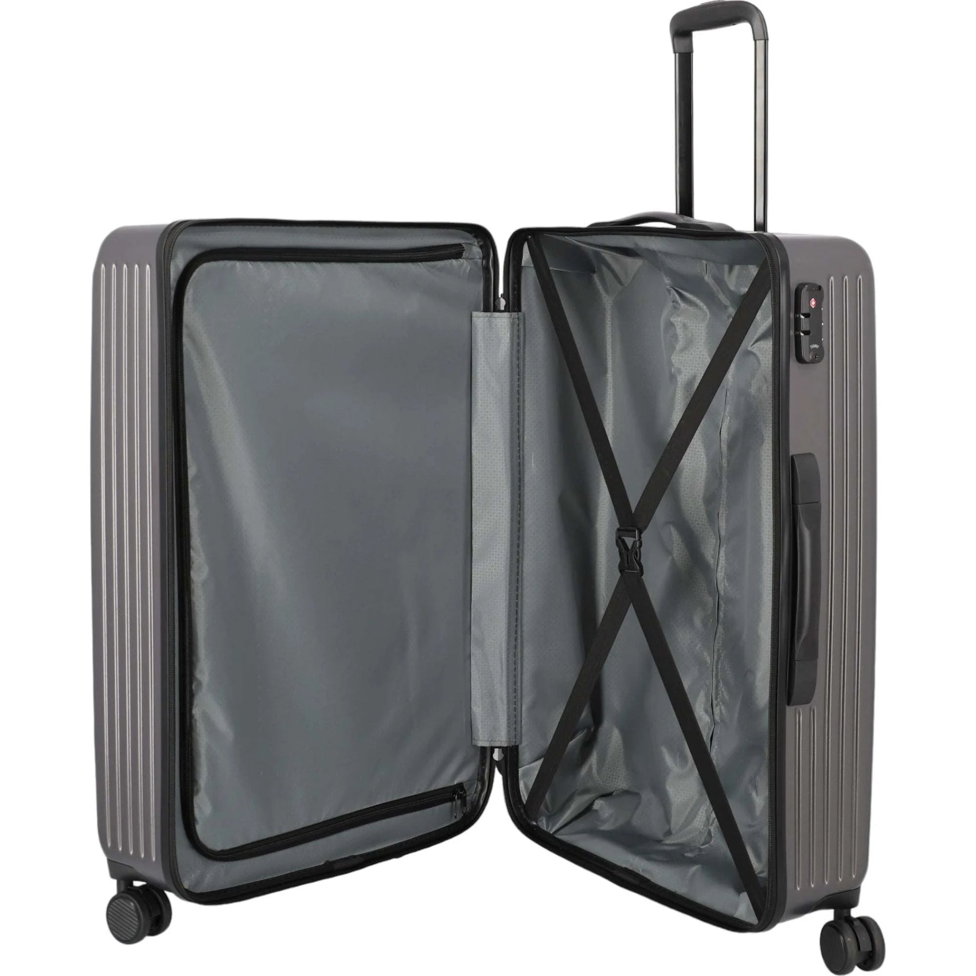 Paklite Sienna 4-Rad-Trolley L 77 cm -Anthrazit KOFFER-PLUS.COM