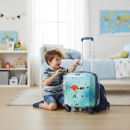 Travelite Minimover 4-Rollen-Kindertrolley 44 cm -Pirat