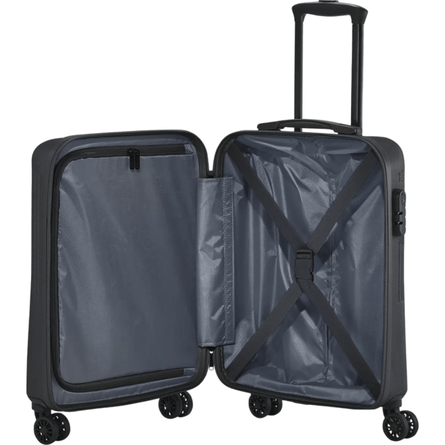 Travelite Bali  4-Rollen-Kabinentrolley S 55 cm -Anthrazit KOFFER-PLUS.COM