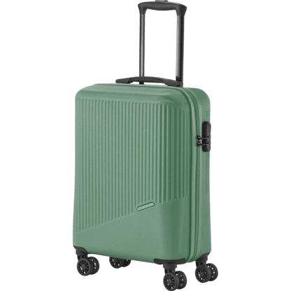 Travelite Bali  4-Rollen-Kabinentrolley S 55 cm -Grün KOFFER-PLUS.COM