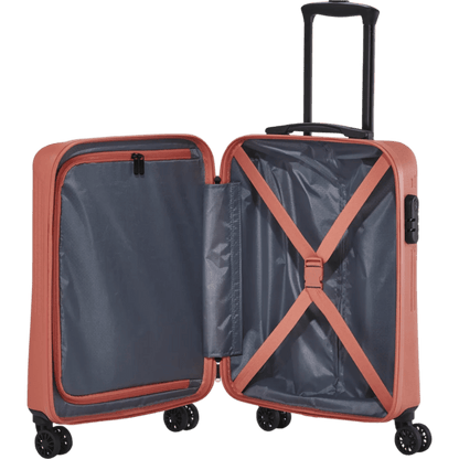 Travelite Bali  4-Rollen-Kabinentrolley S 55 cm -Koralle KOFFER-PLUS.COM