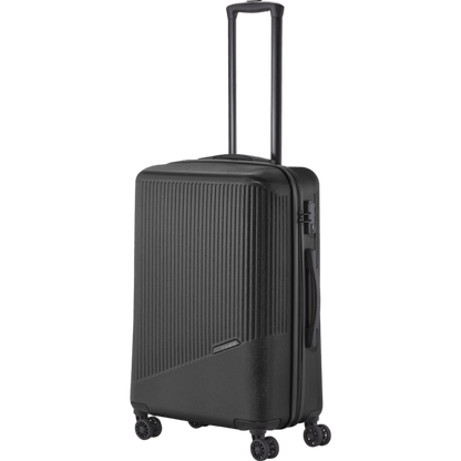 Travelite Bali  4-Rollen-Trolley M 67 cm -Schwarz KOFFER-PLUS.COM