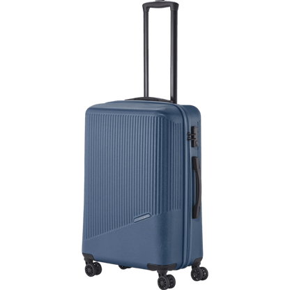 Travelite Bali  4-Rollen-Trolley M 67 cm -Blau KOFFER-PLUS.COM