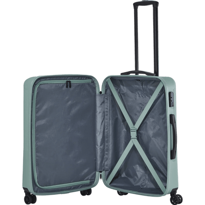 Travelite Bali  4-Rollen-Trolley M 67 cm -Mint KOFFER-PLUS.COM