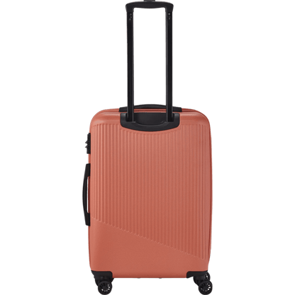 Travelite Bali  4-Rollen-Trolley M 67 cm -Koralle KOFFER-PLUS.COM