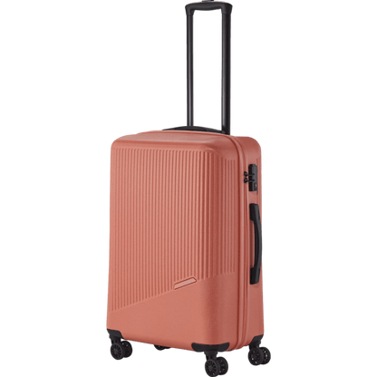 Travelite Bali  4-Rollen-Trolley M 67 cm -Koralle KOFFER-PLUS.COM