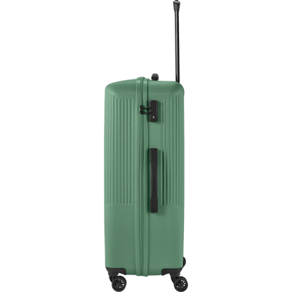 Travelite Bali  4-Rollen-Trolley L 77 cm -Grün KOFFER-PLUS.COM