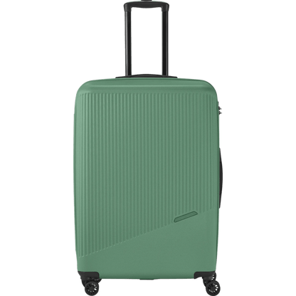 Travelite Bali  4-Rollen-Trolley L 77 cm -Grün KOFFER-PLUS.COM