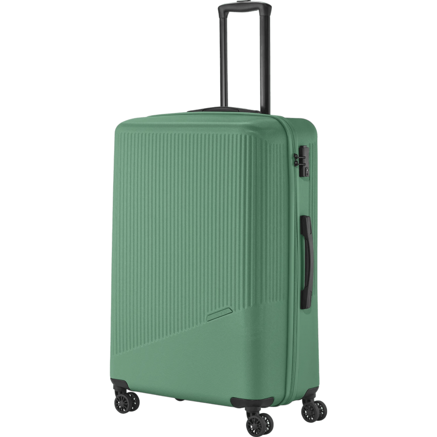 Travelite Bali  4-Rollen-Trolley L 77 cm -Grün KOFFER-PLUS.COM